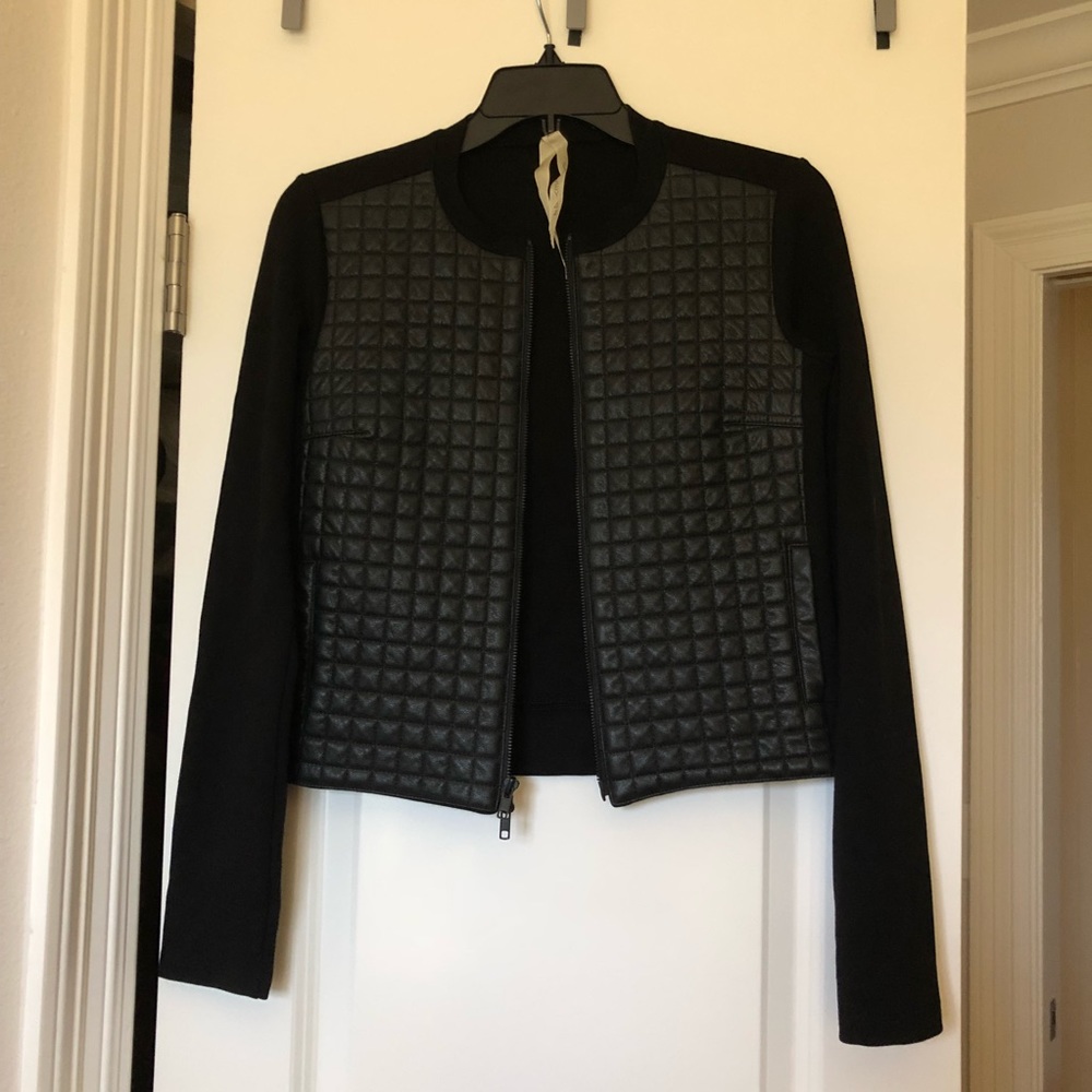 Quilted Leather Jacket